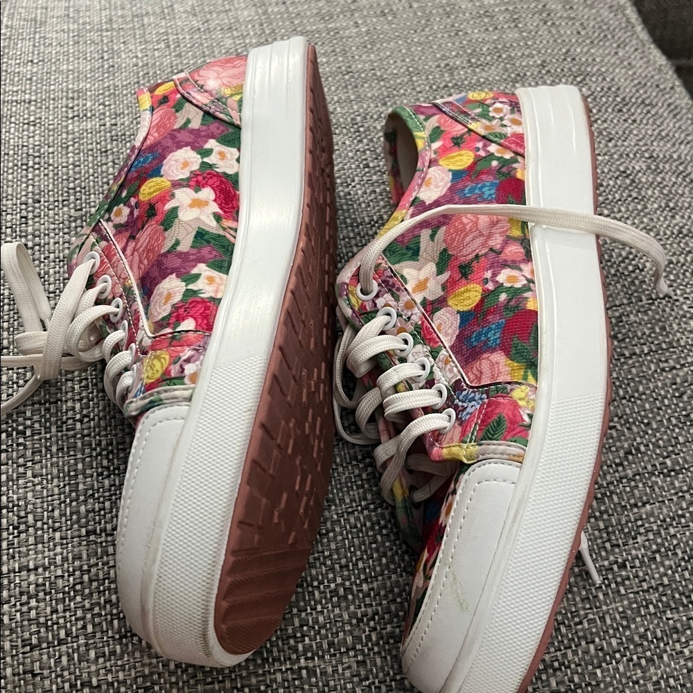 Women’s Traq by Alegria Sneaq Floral Dream Knit Sneakers Size 41 (10.5-11) - Picture 6 of 12